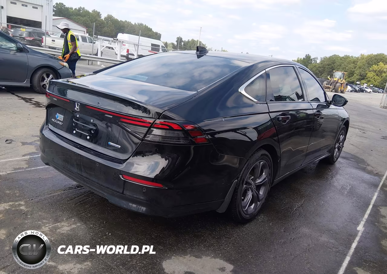 2025 Honda Accord Hybrid Ex-L VIN:1HGCY2F6XSA057575 - 4