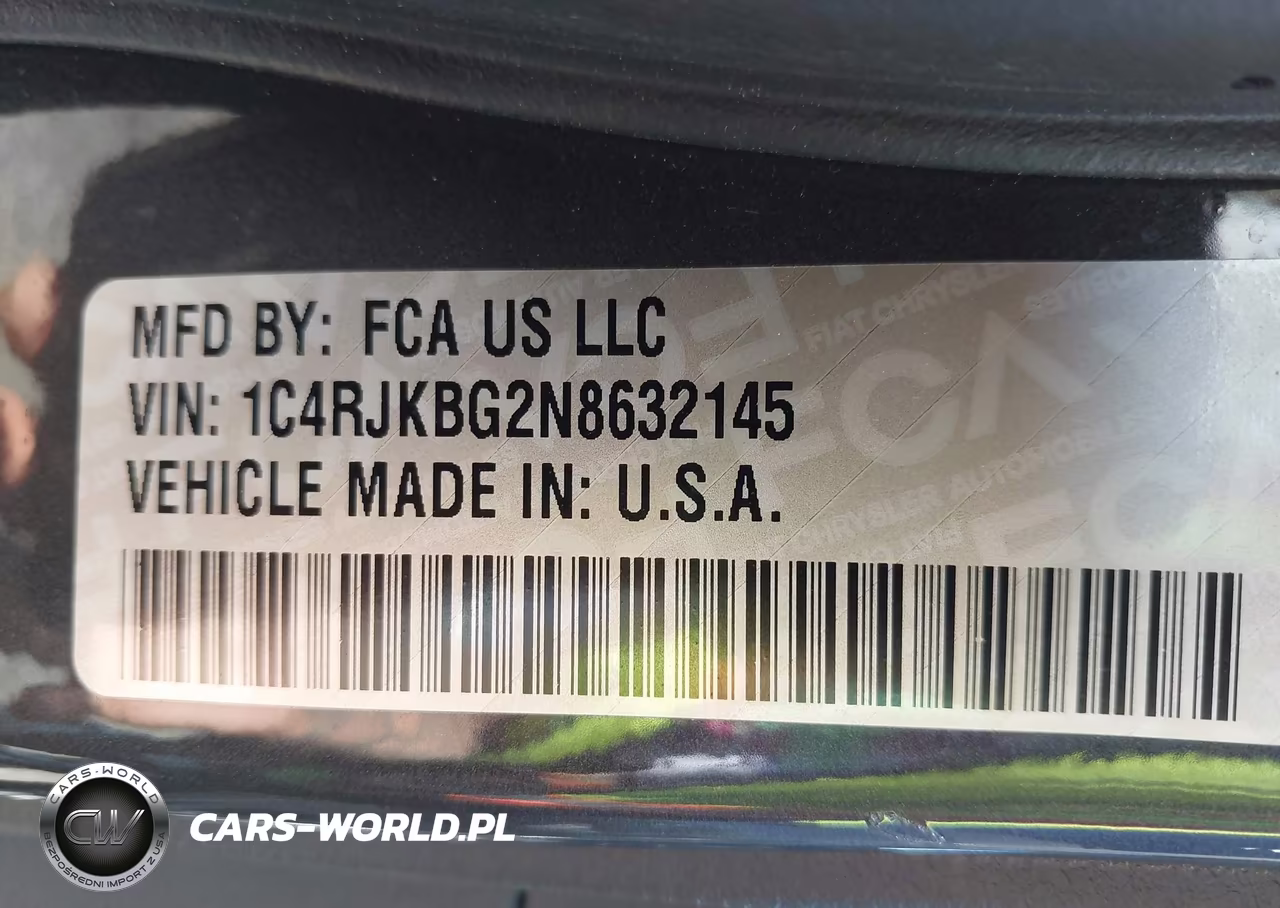 2022 Jeep Grand Cherokee L Limited 4X4 VIN:1C4RJKBG2N8632145 - 9