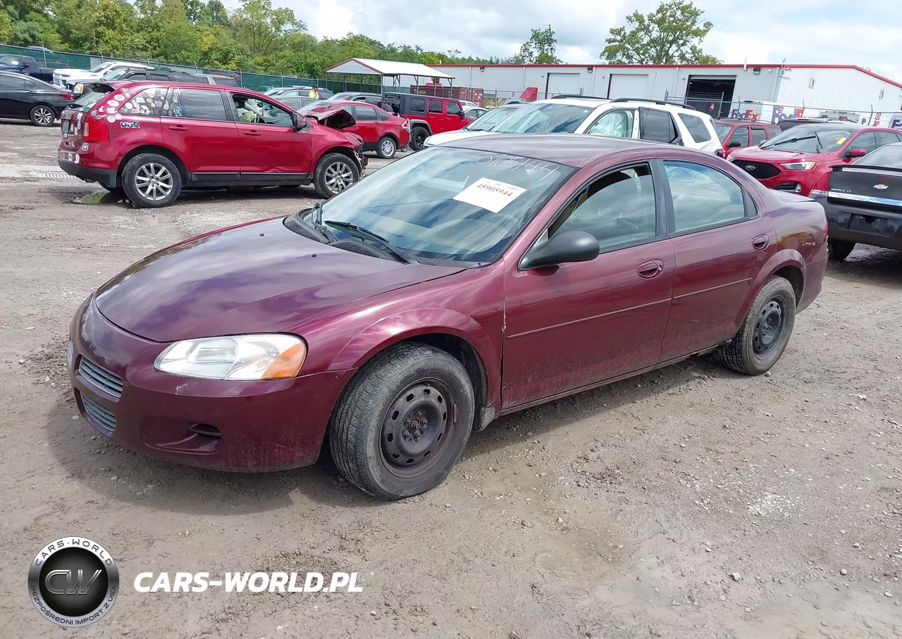 2002 Dodge Stratus Se VIN:1B3EL36X52N184622 - 2