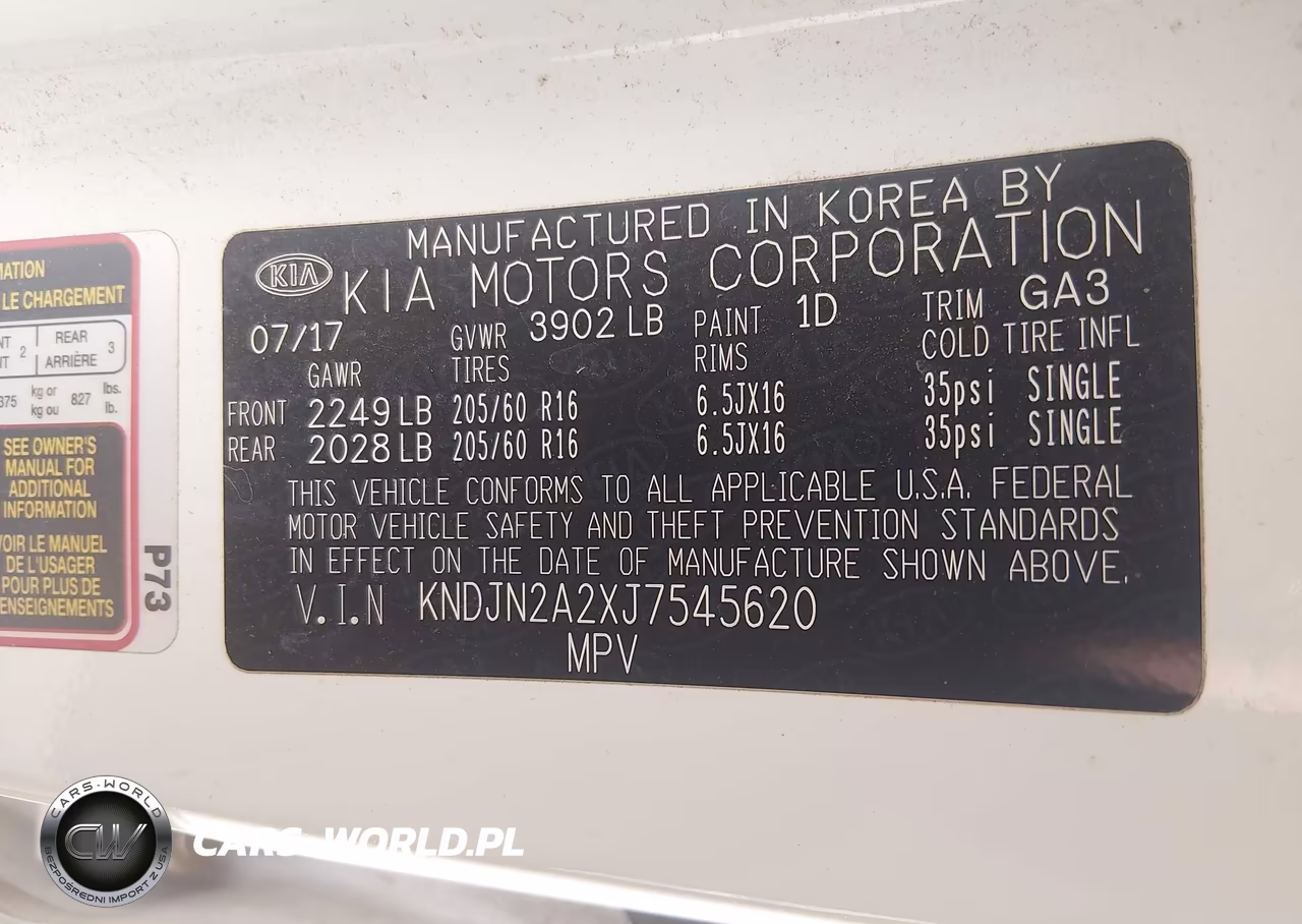 2018 Kia Soul VIN:KNDJN2A2XJ7545620 - 9