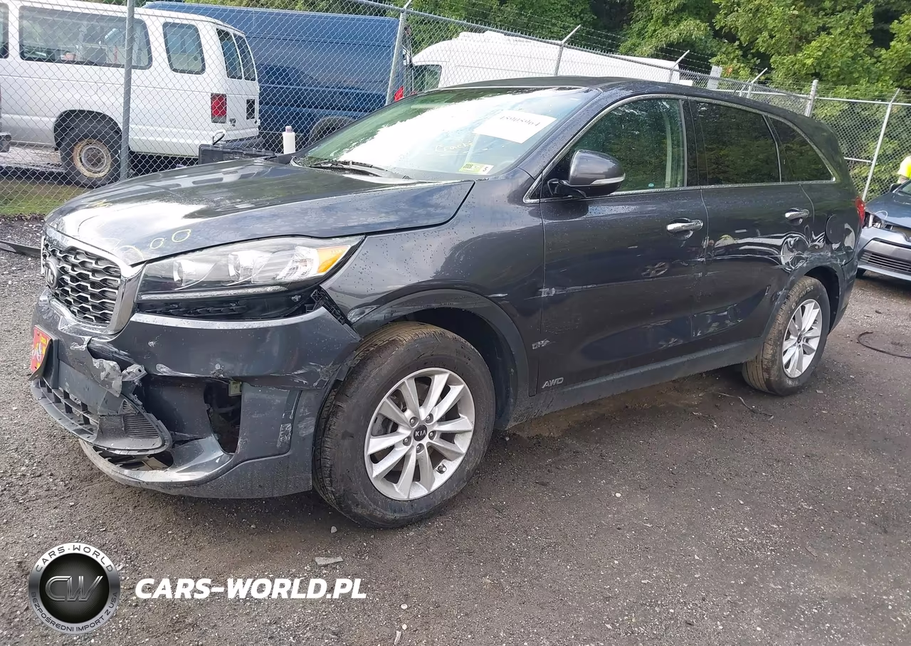 2019 Kia Sorento 3.3L Lx VIN:5XYPGDA54KG448329 - 2