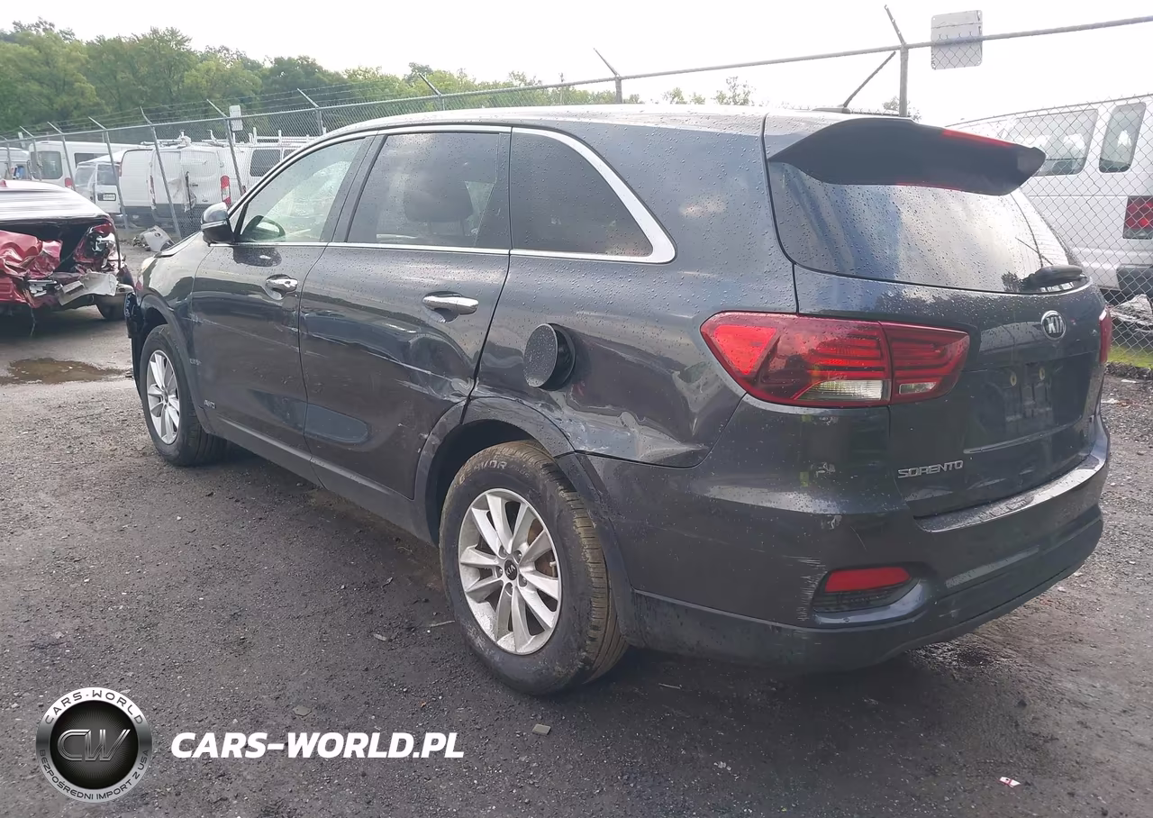 2019 Kia Sorento 3.3L Lx VIN:5XYPGDA54KG448329 - 3