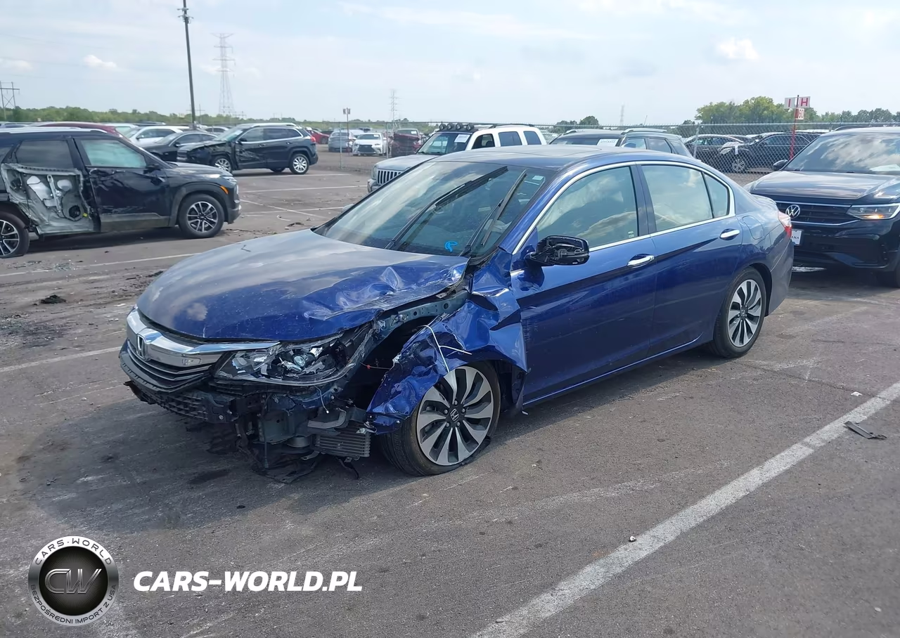 2017 Honda Accord Hybrid Ex-L VIN:JHMCR6F57HC009215 - 2