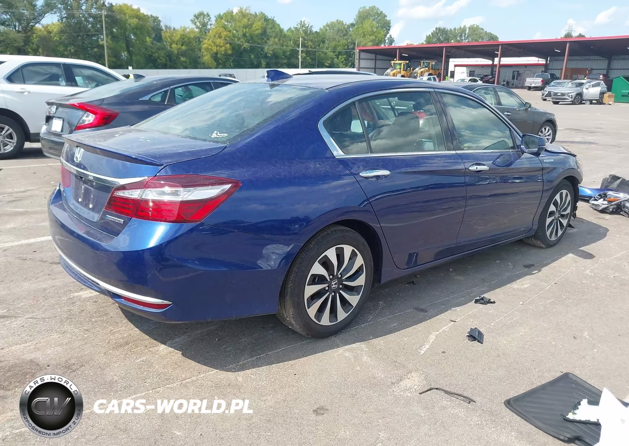 2017 Honda Accord Hybrid Ex-L VIN:JHMCR6F57HC009215 - 4
