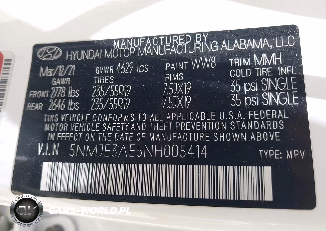2022 Hyundai Tucson Limited VIN:5NMJE3AE5NH005414 - 9