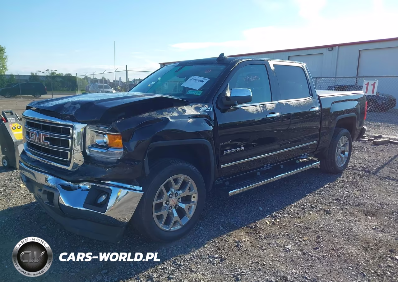 2015 GMC Sierra 1500 Slt VIN:3GTU2VECXFG430070 - 2