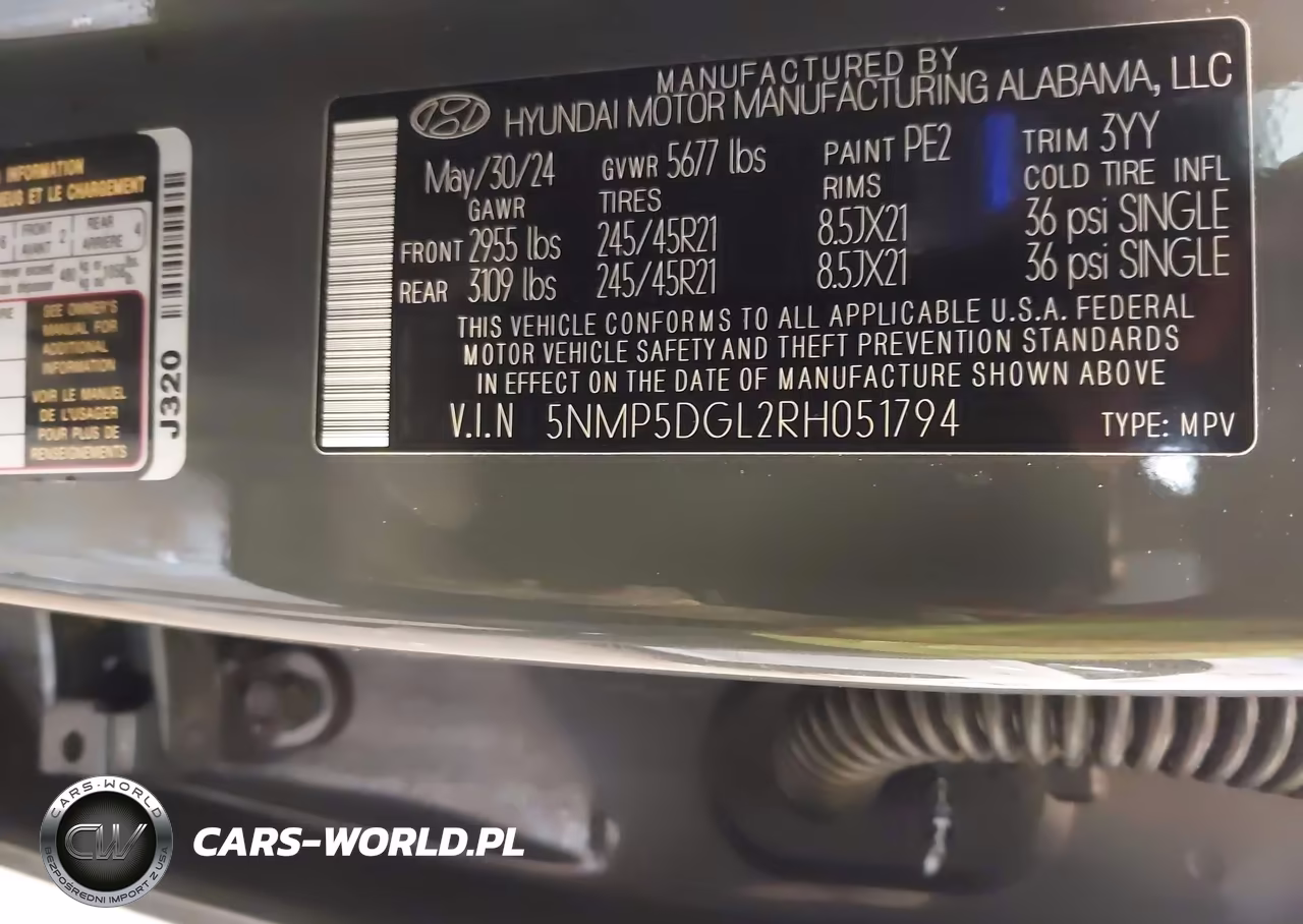 2024 Hyundai Santa Fe Calligraphy VIN:5NMP5DGL2RH051794 - 9