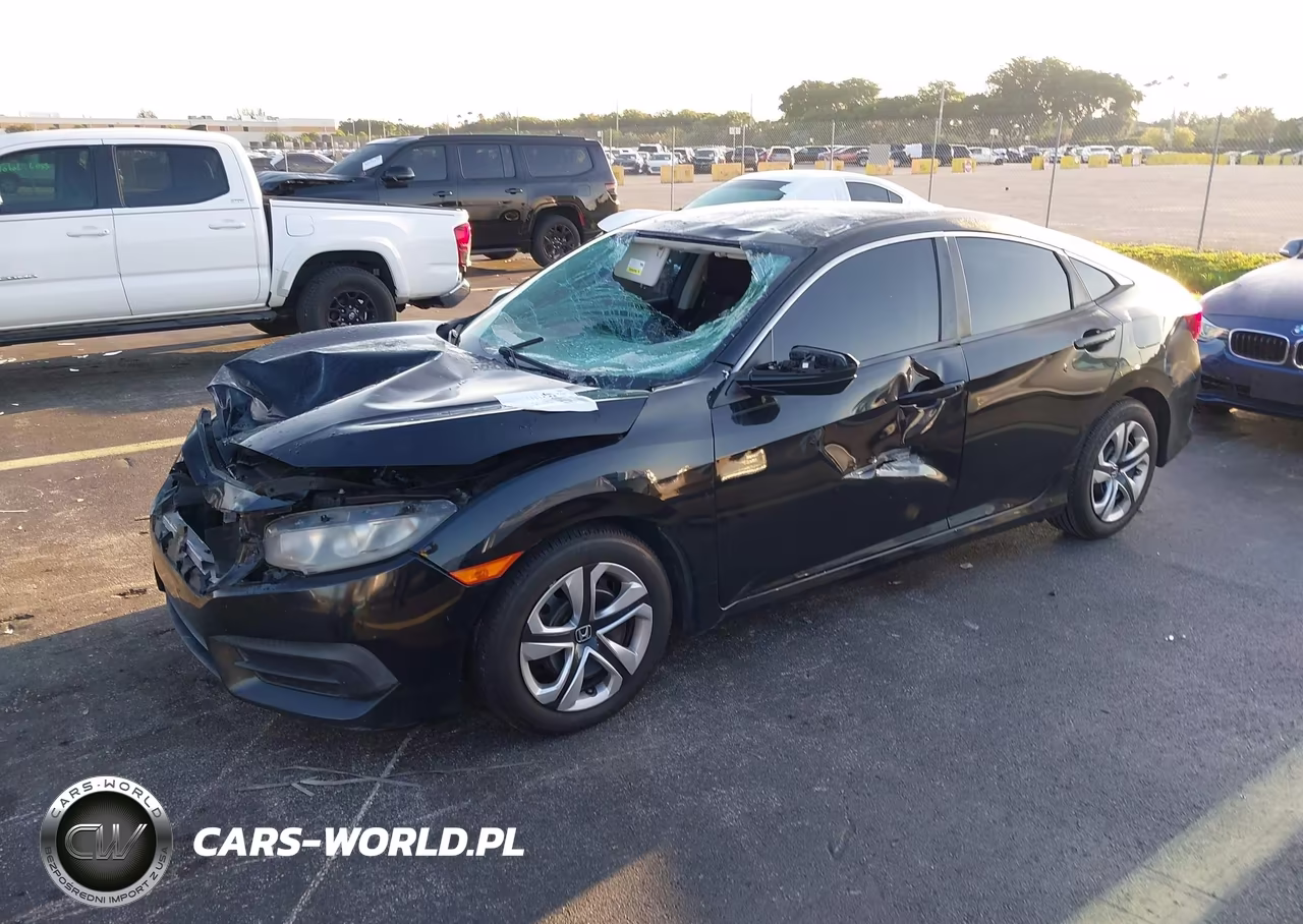 2017 Honda Civic Lx VIN:19XFC2F52HE036646 - 2