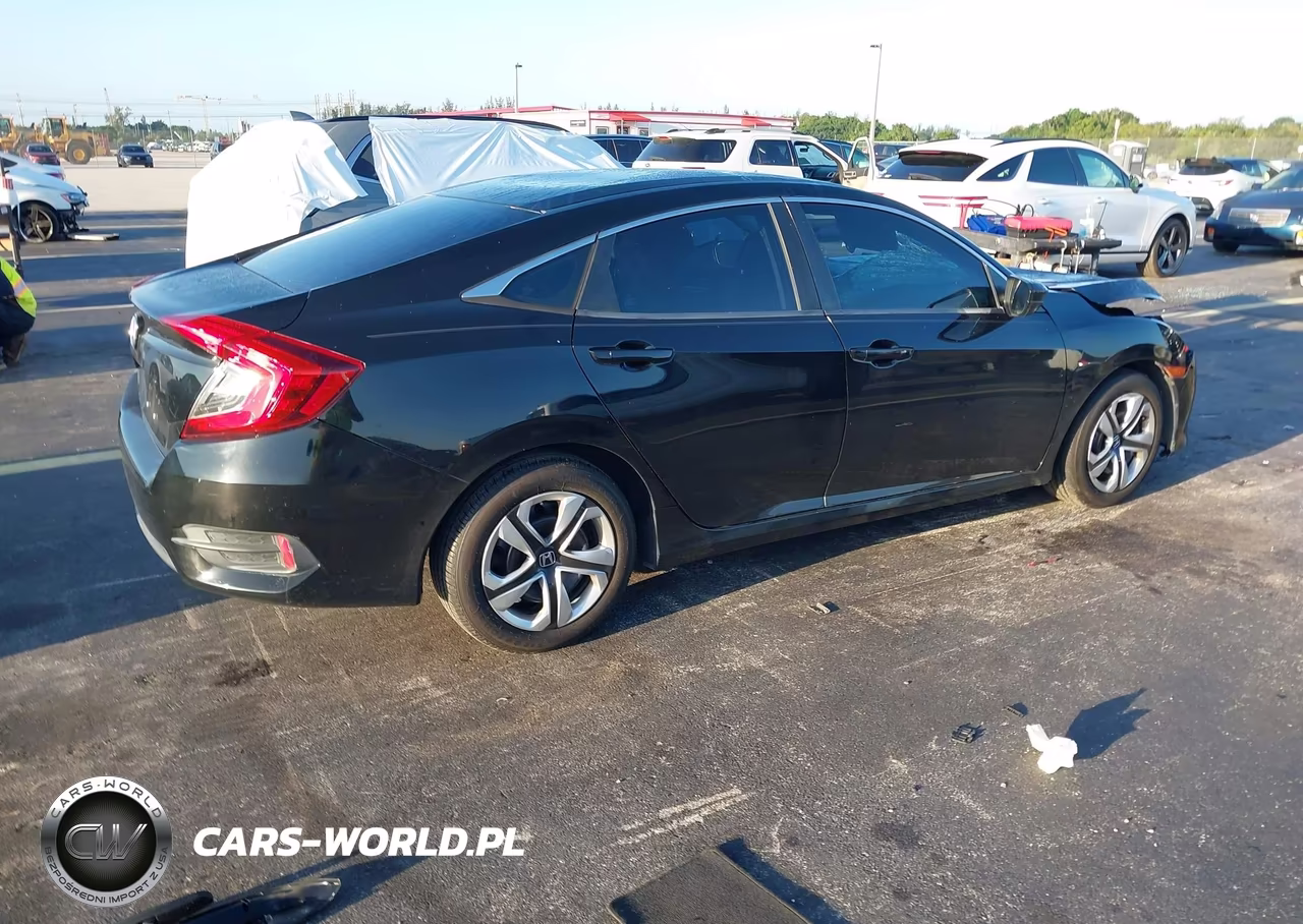 2017 Honda Civic Lx VIN:19XFC2F52HE036646 - 4