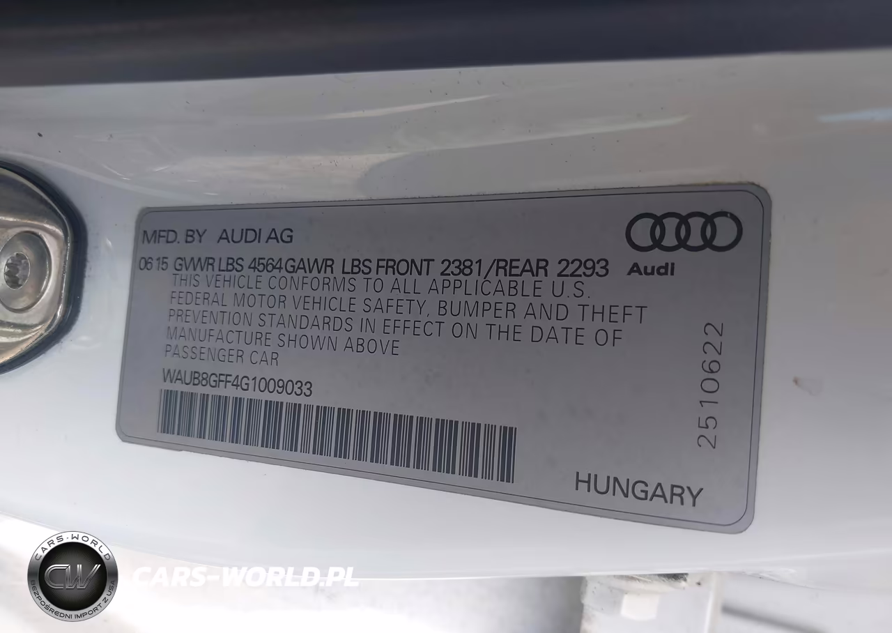 2016 Audi A3 2.0T Premium VIN:WAUB8GFF4G1009033 - 9