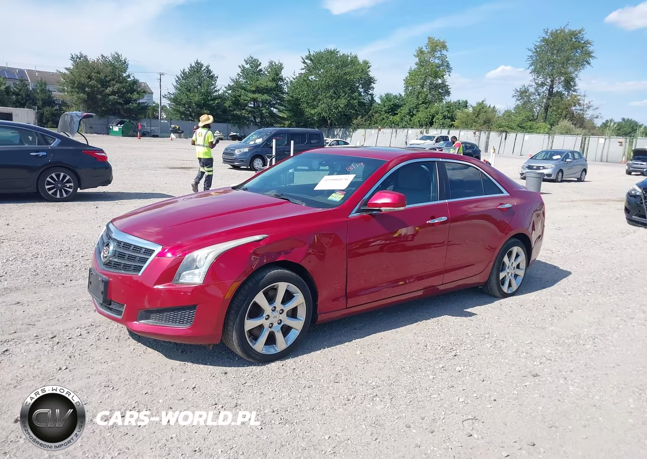 2013 Cadillac Ats Luxury VIN:1G6AH5RX4D0125814 - 2