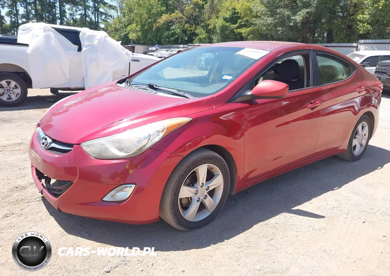 2013 Hyundai Elantra Gls VIN:5NPDH4AE3DH195208 - 2