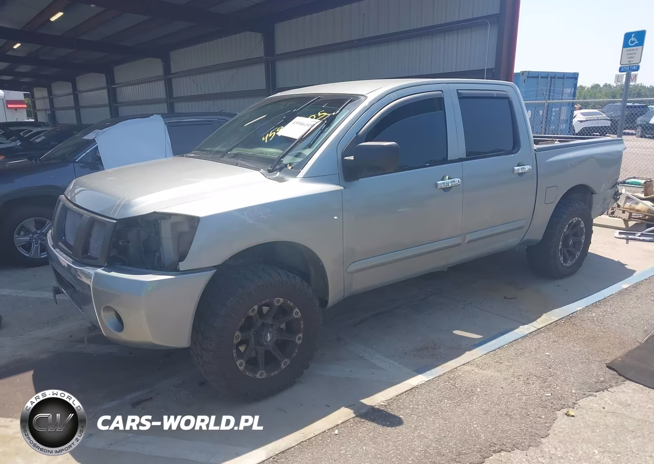2004 Nissan Titan Se VIN:1N6AA07B74N553565 - 2