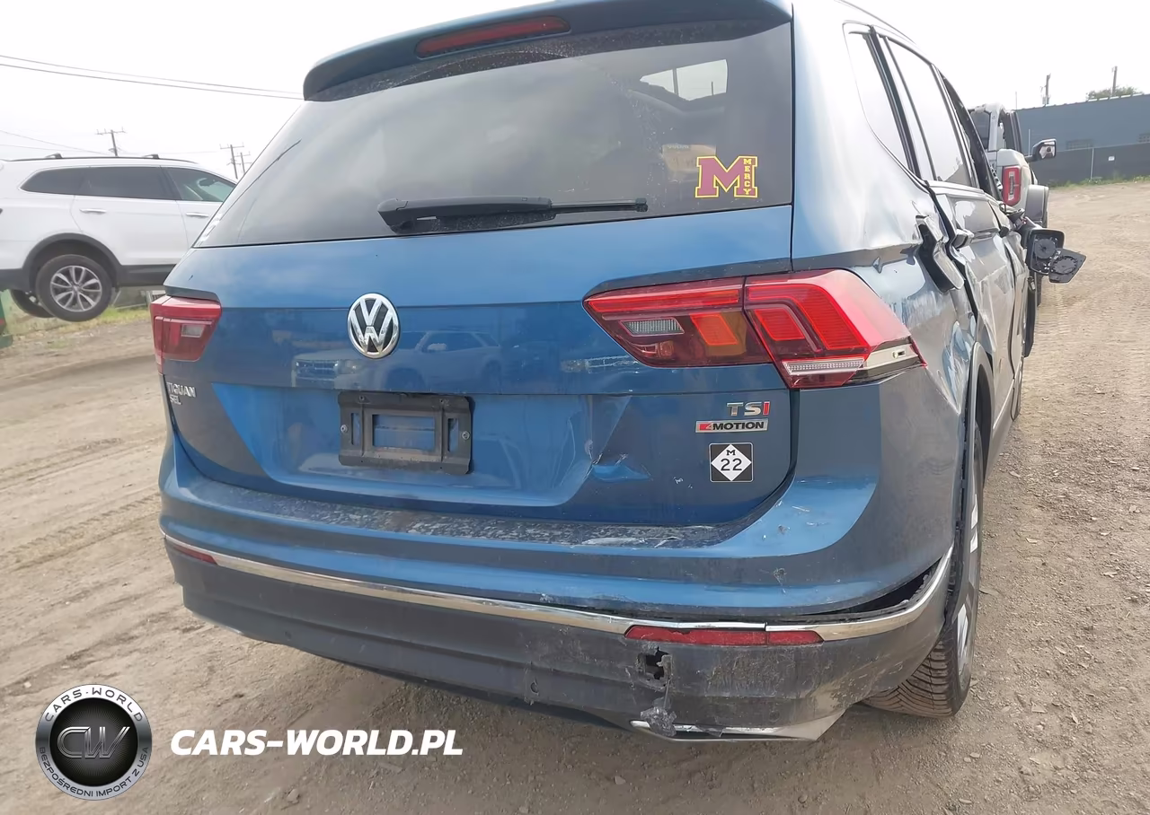 2018 Volkswagen Tiguan 2.0T Sel Premium VIN:3VV4B7AX8JM196317 - 19