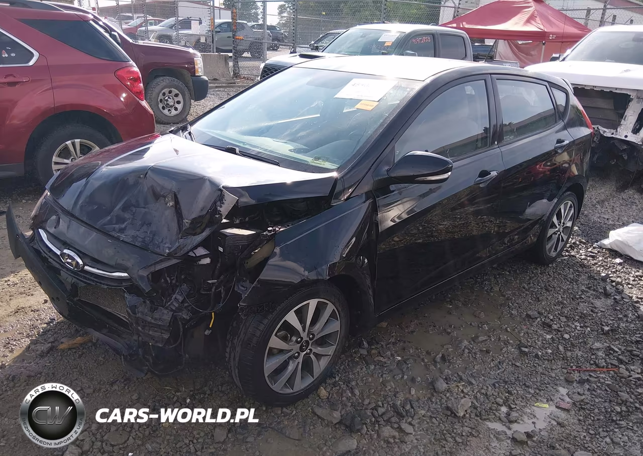 2016 Hyundai Accent Sport VIN:KMHCU5AE7GU237009 - 2