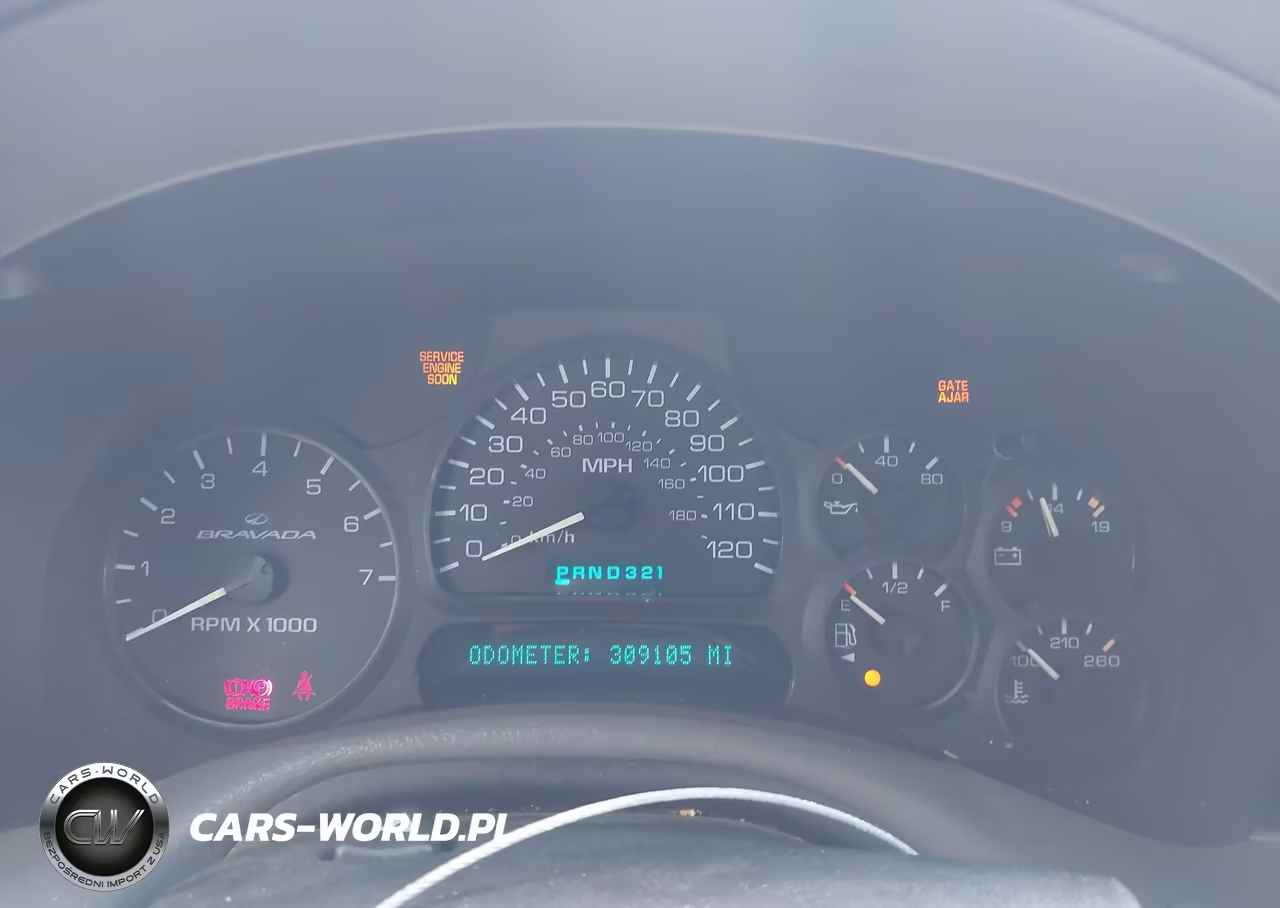 2002 Oldsmobile Bravada VIN:1GHDT13S022247421 - 7