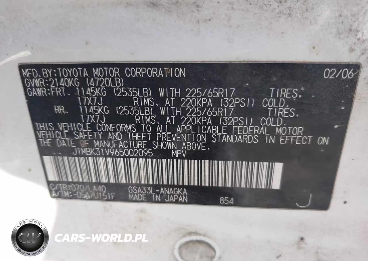 2006 Toyota Rav4 Limited V6 VIN:JTMBK31V965002095 - 11