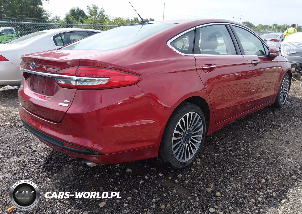 2018 Ford Fusion Se VIN:3FA6P0HD9JR135918 - 4