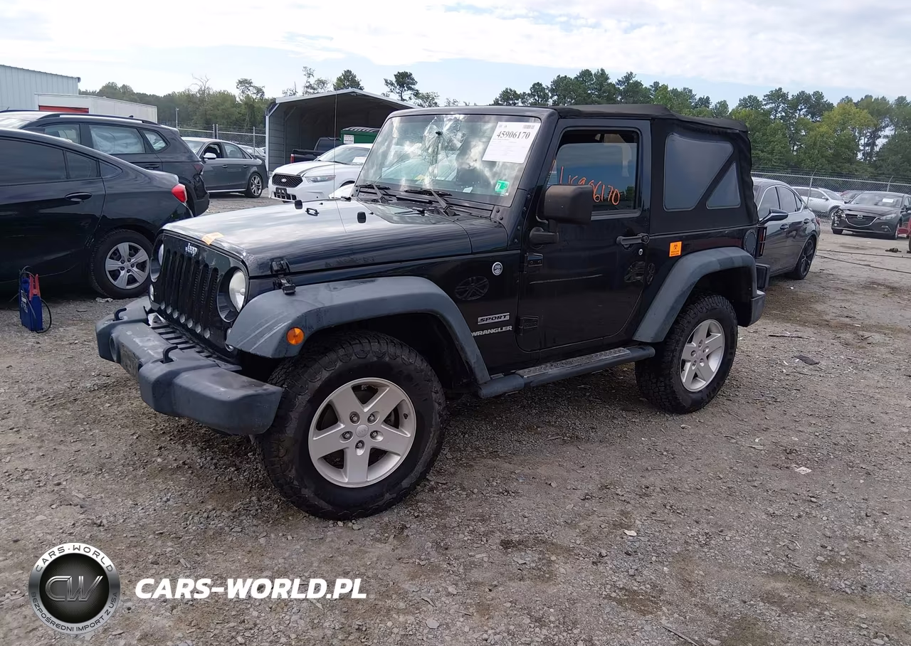 2014 Jeep Wrangler Sport VIN:1C4AJWAG3EL277926 - 2