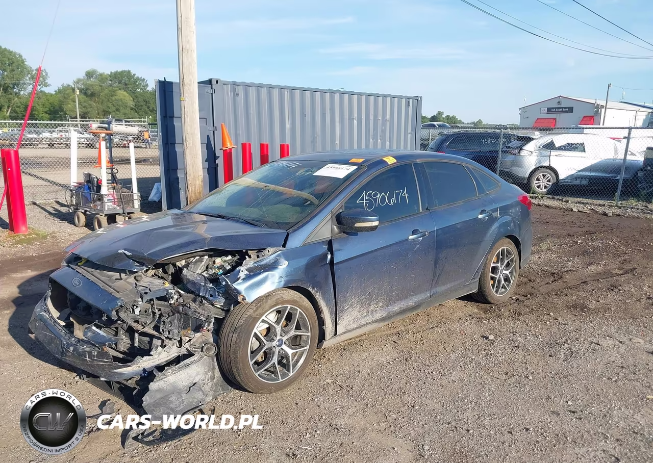 2018 Ford Focus Sel VIN:1FADP3H29JL221493 - 2