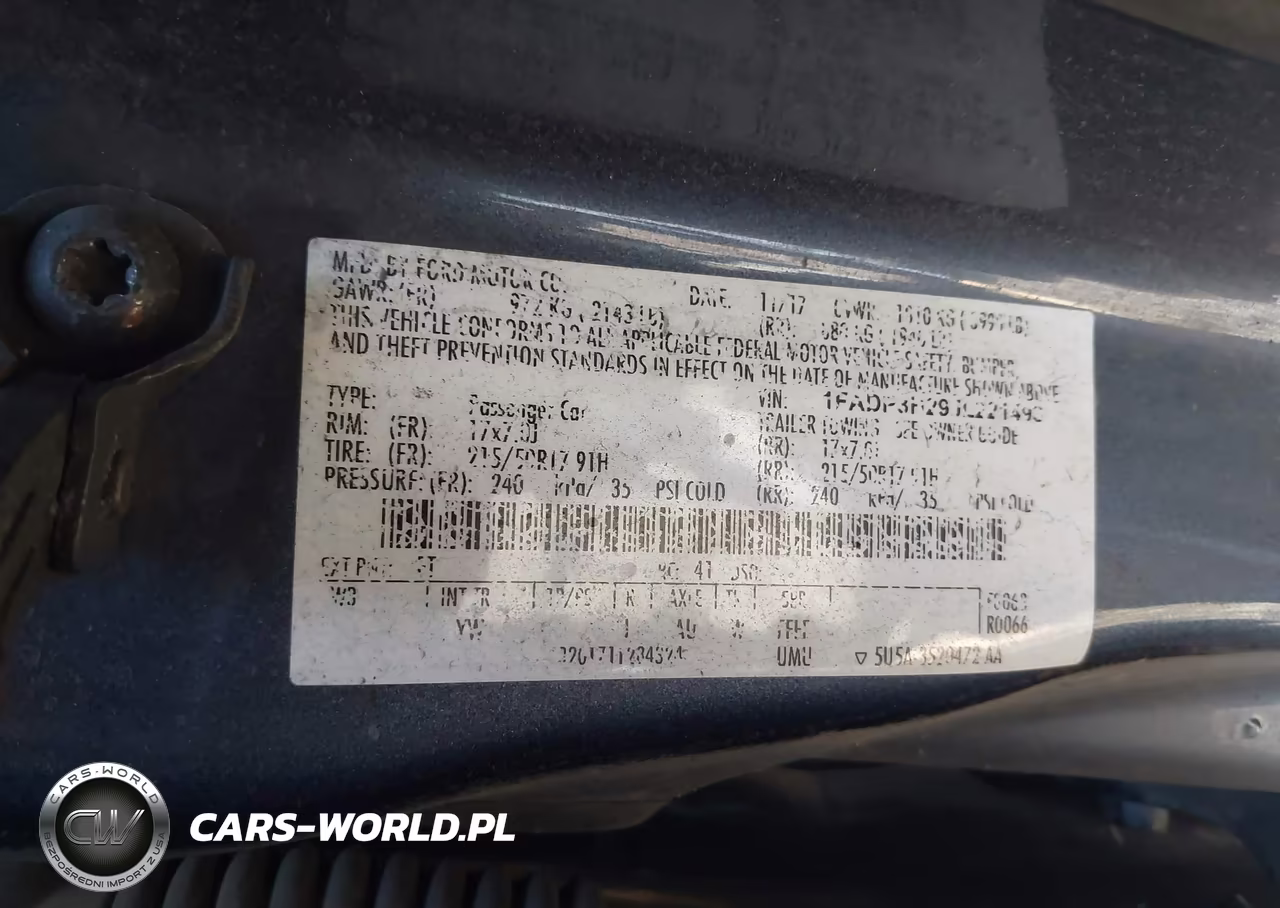 2018 Ford Focus Sel VIN:1FADP3H29JL221493 - 9