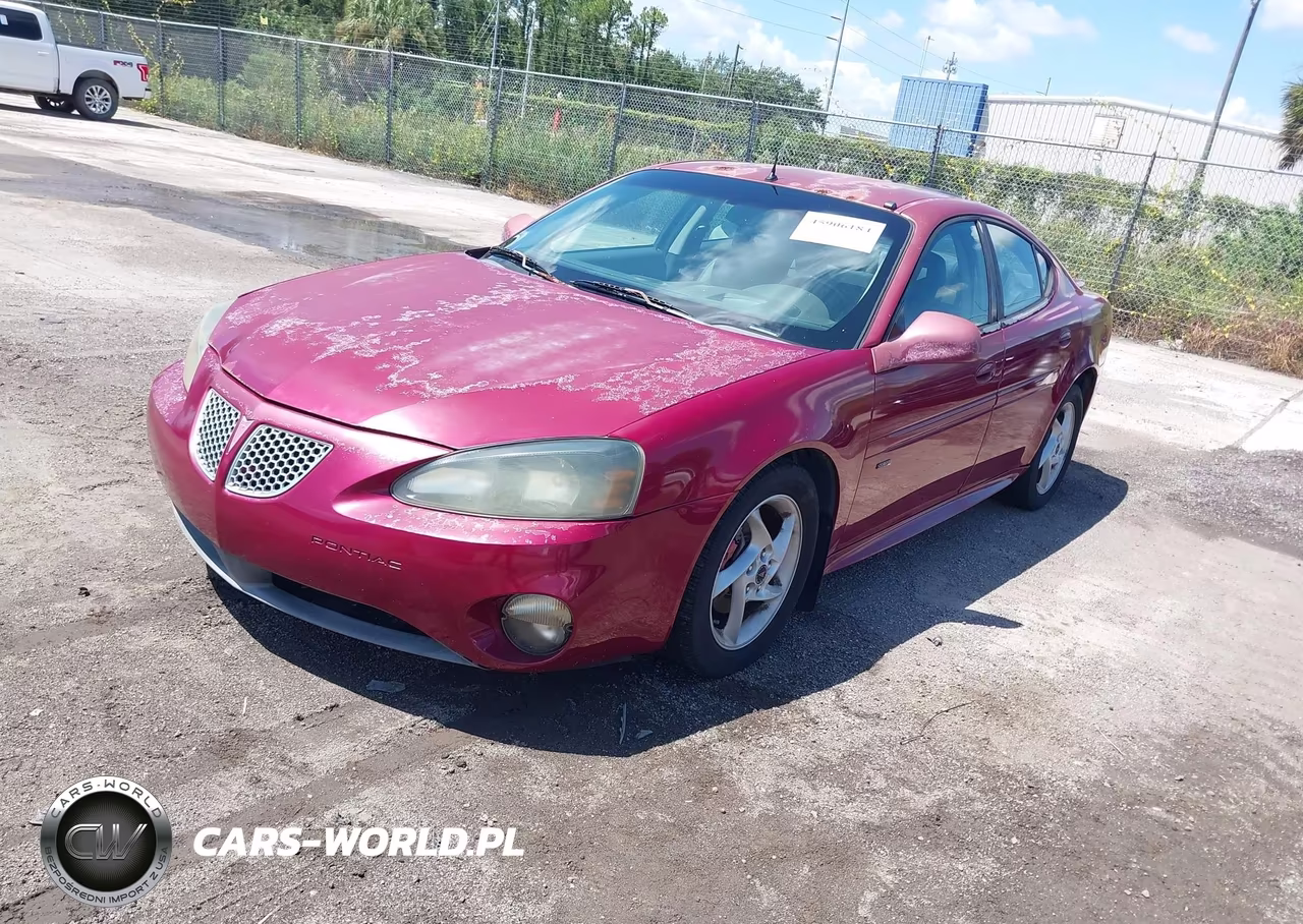 2004 Pontiac Grand Prix Gtp VIN:2G2WR544741339198 - 2