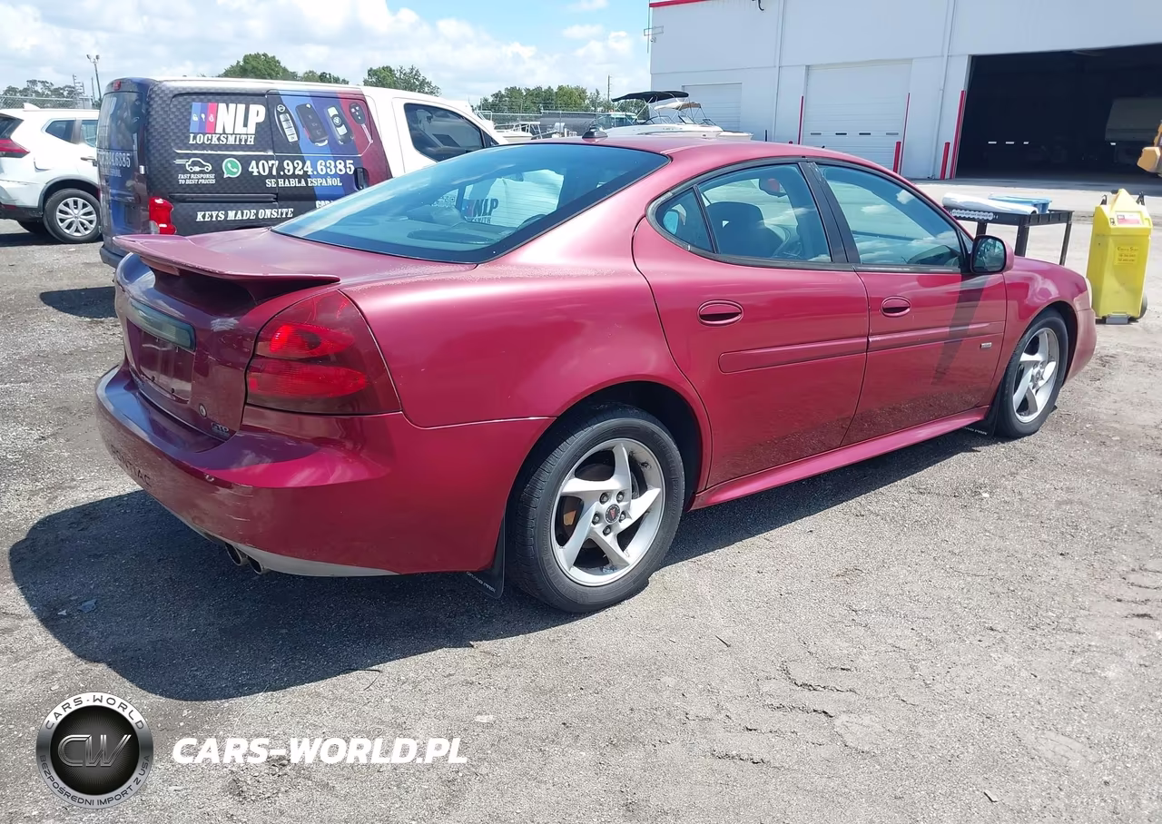 2004 Pontiac Grand Prix Gtp VIN:2G2WR544741339198 - 4