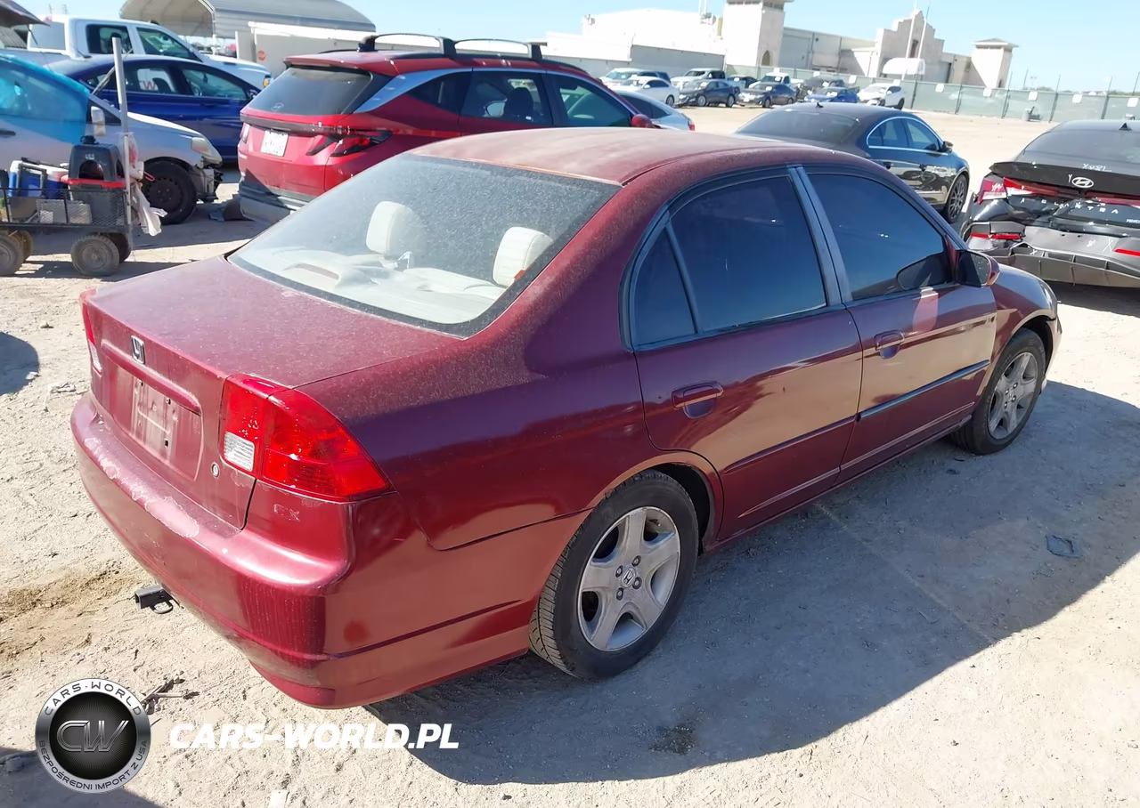 2005 Honda Civic Ex VIN:JHMES26785S000175 - 4