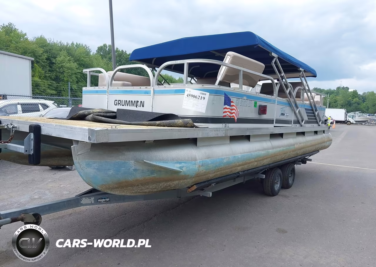 1989 Grumman G24Fser Pontoon VIN:GBMN0013E889 - 2