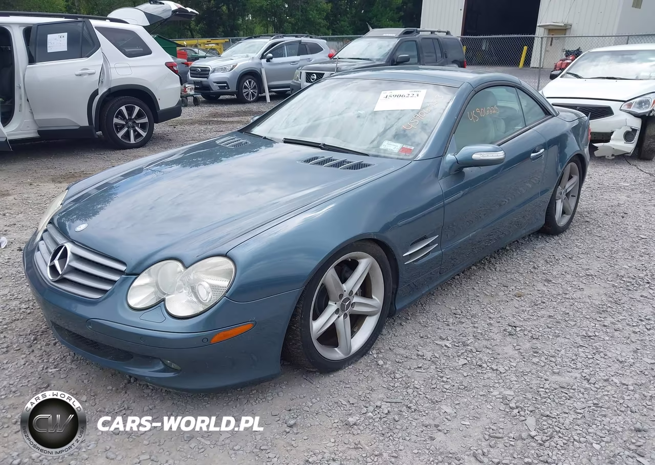 2004 Mercedes-Benz Sl 500 VIN:WDBSK75F84F073059 - 2
