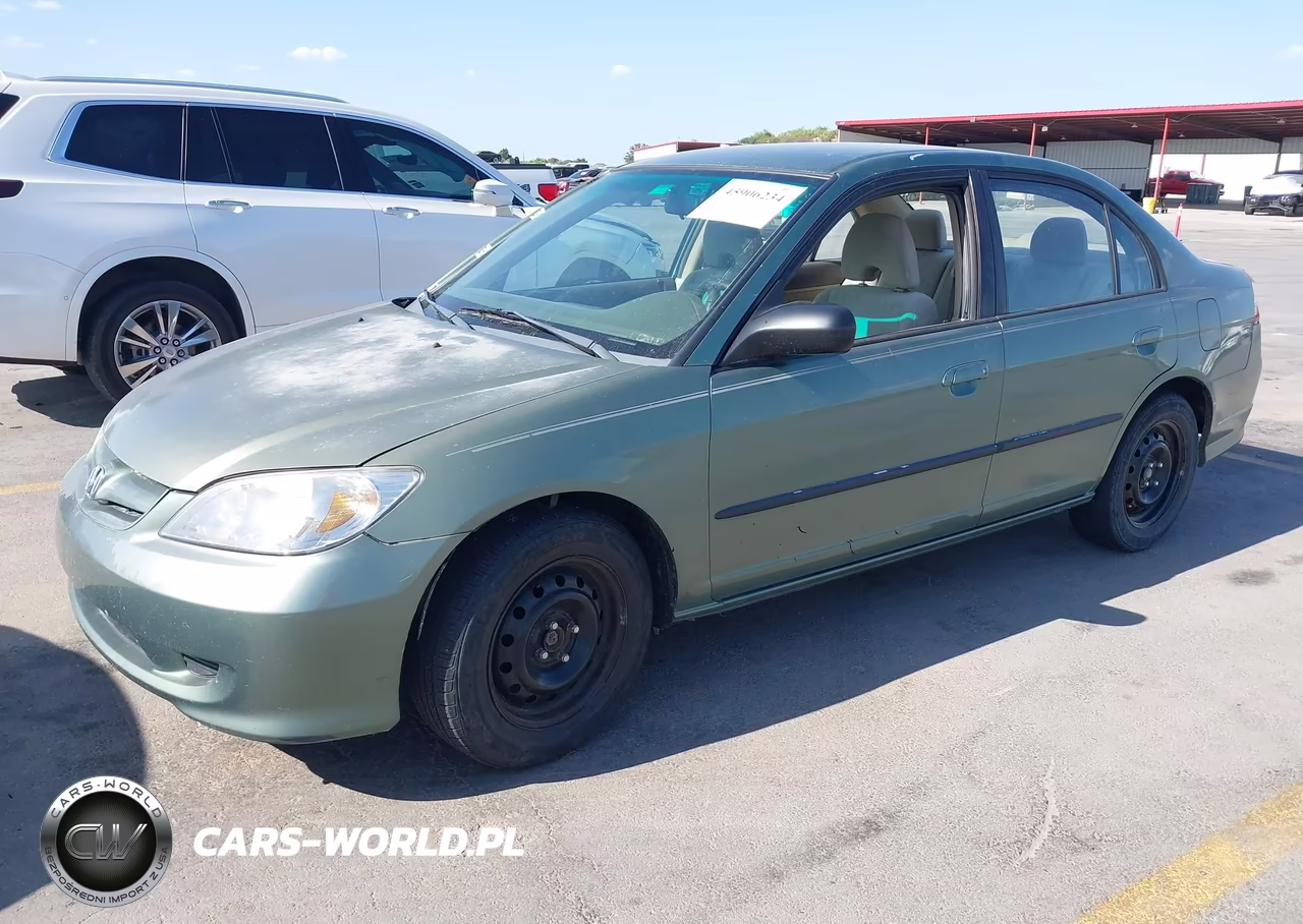 2004 Honda Civic Lx VIN:2HGES16554H541086 - 2