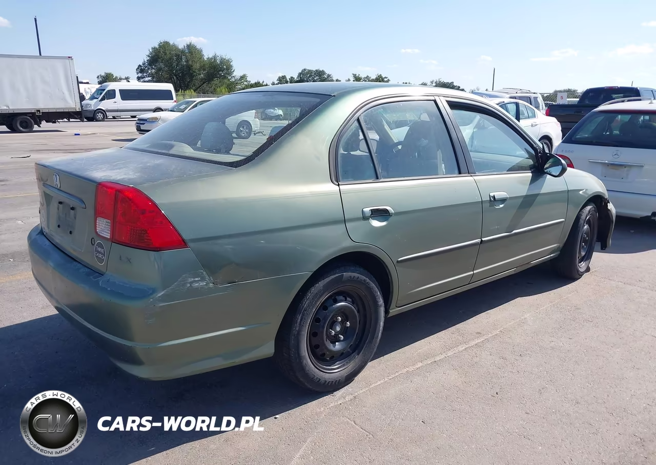 2004 Honda Civic Lx VIN:2HGES16554H541086 - 4