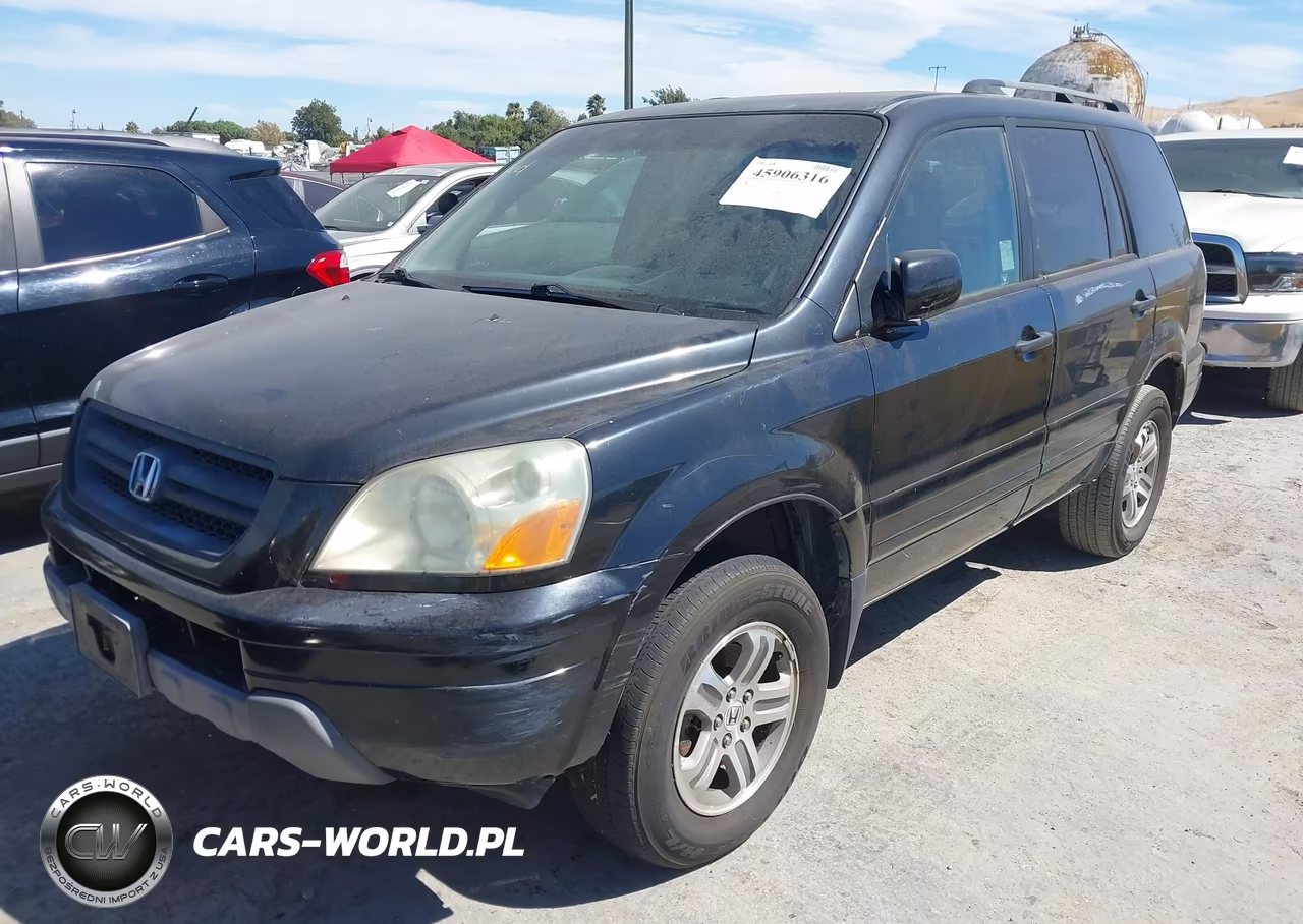2003 Honda Pilot Exl VIN:2HKYF18683H618674 - 2