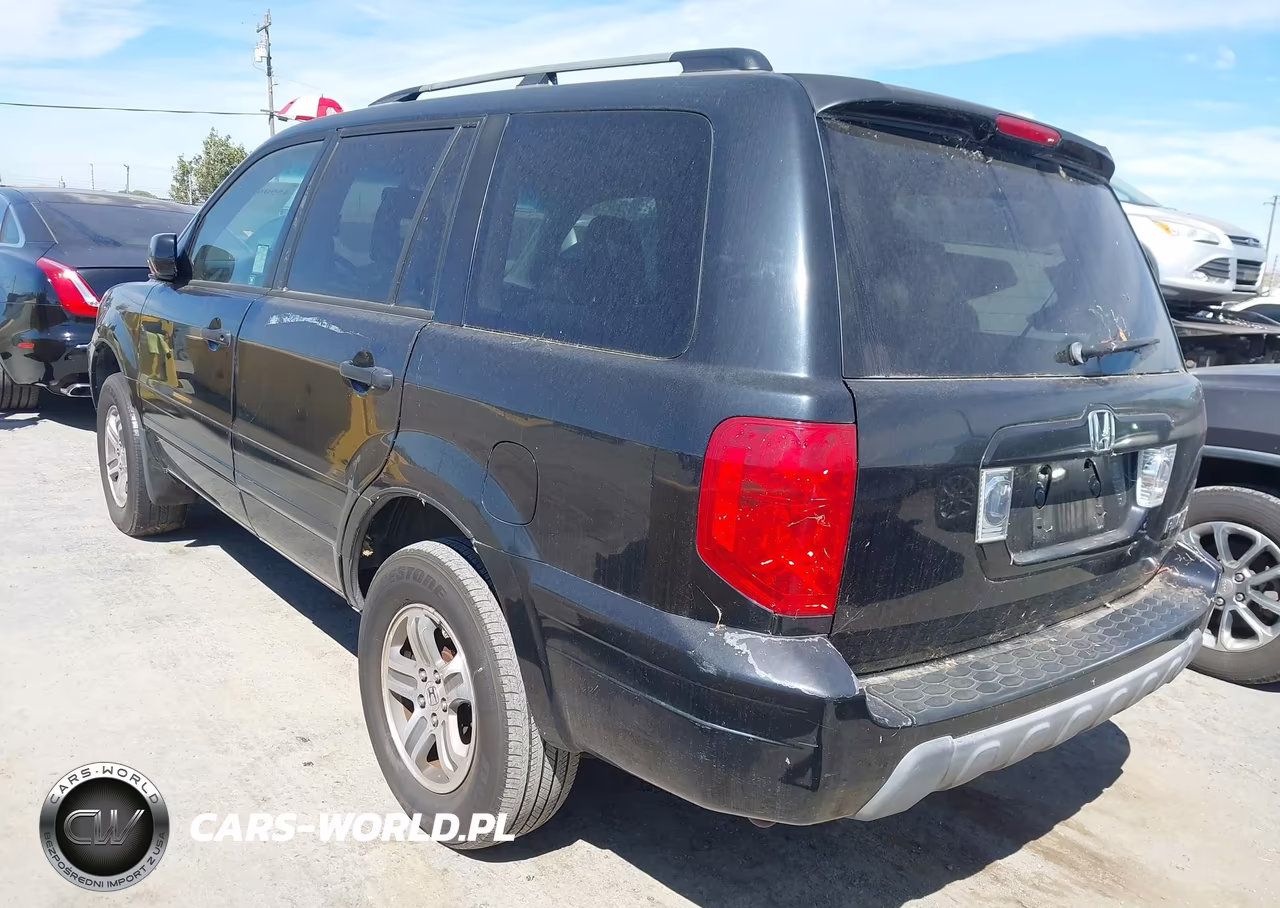 2003 Honda Pilot Exl VIN:2HKYF18683H618674 - 3