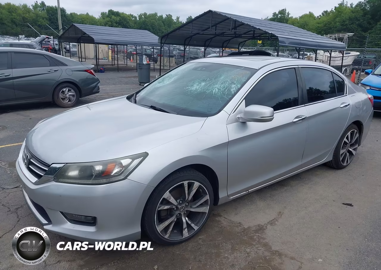 2014 Honda Accord Ex-L VIN:1HGCR2F83EA158427 - 2