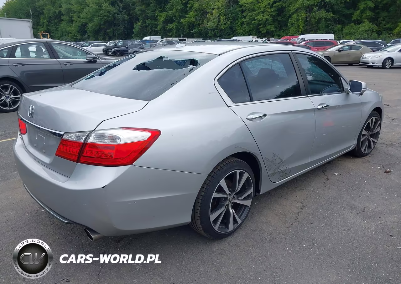 2014 Honda Accord Ex-L VIN:1HGCR2F83EA158427 - 4