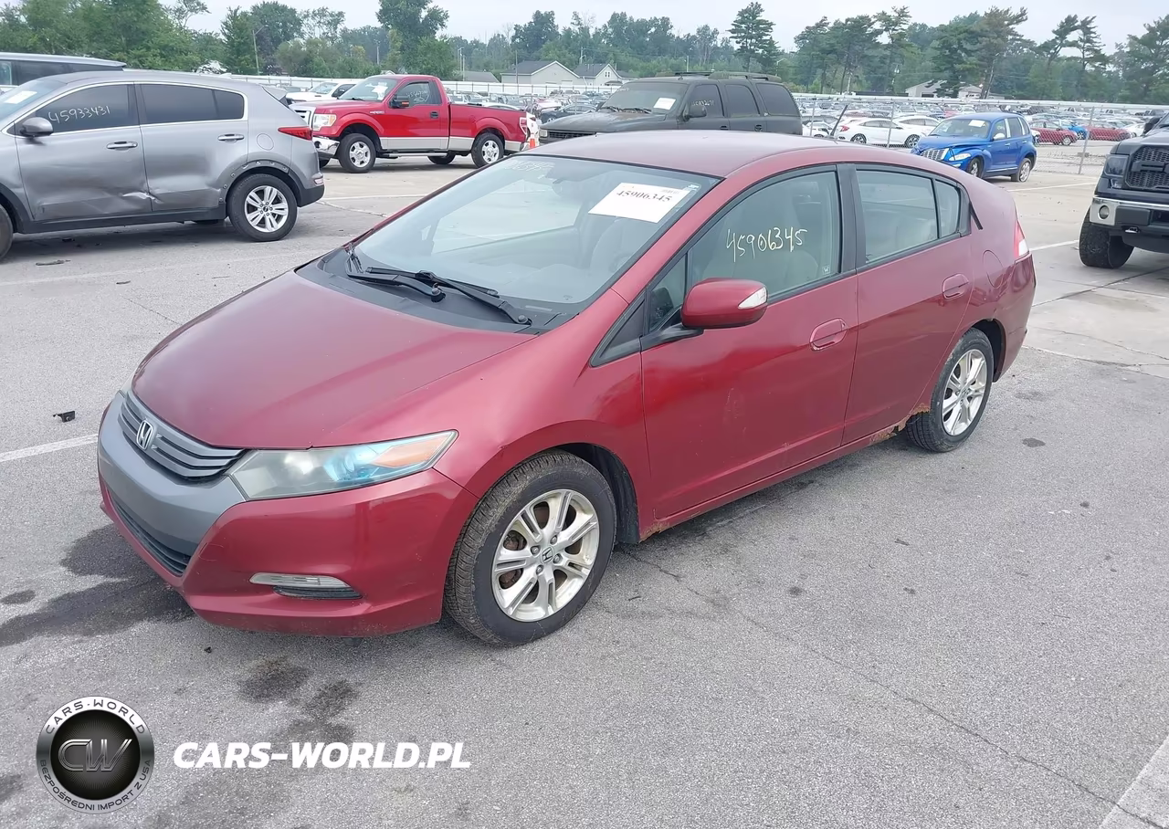 2010 Honda Insight Ex VIN:JHMZE2H77AS004959 - 2