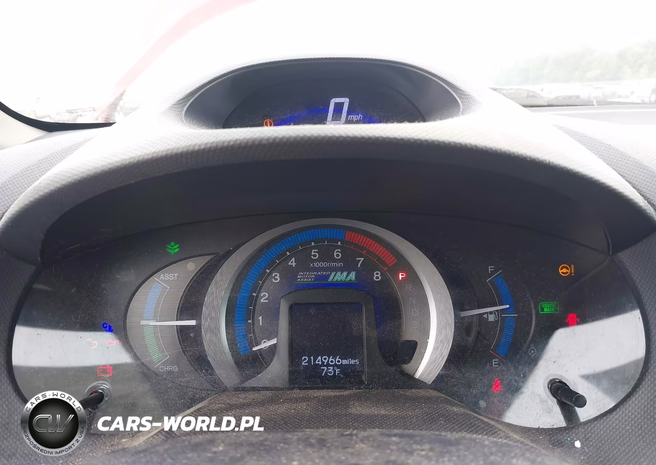 2010 Honda Insight Ex VIN:JHMZE2H77AS004959 - 7