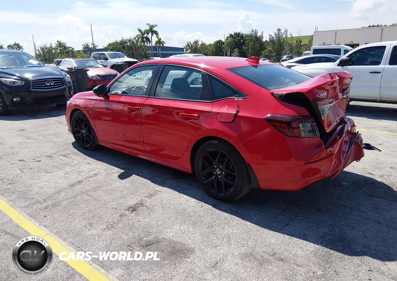 2025 Honda Civic Sport VIN:2HGFE2F5XSH554172 - 3