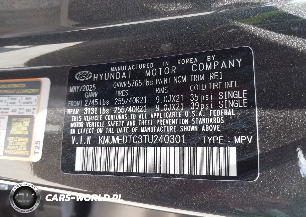 2026 Genesis Gv70 3.5T Sport Prestige VIN:KMUMEDTC3TU240301 - 9