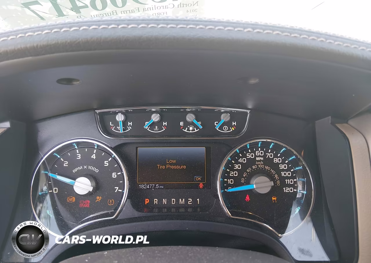 2014 Ford F-150 Lariat VIN:1FTFW1CT1EFB06434 - 7
