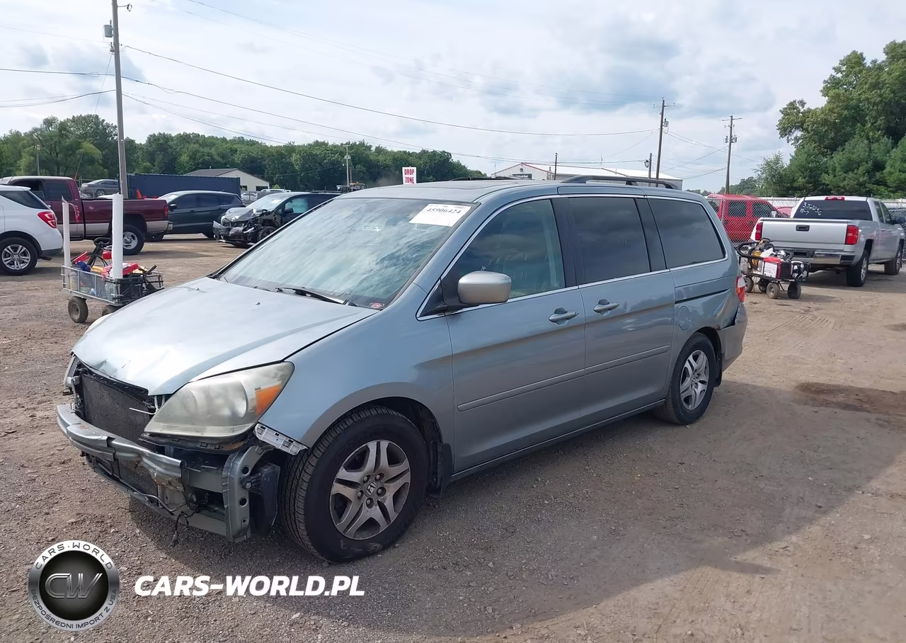 2005 Honda Odyssey Ex-L VIN:5FNRL387X5B066260 - 2