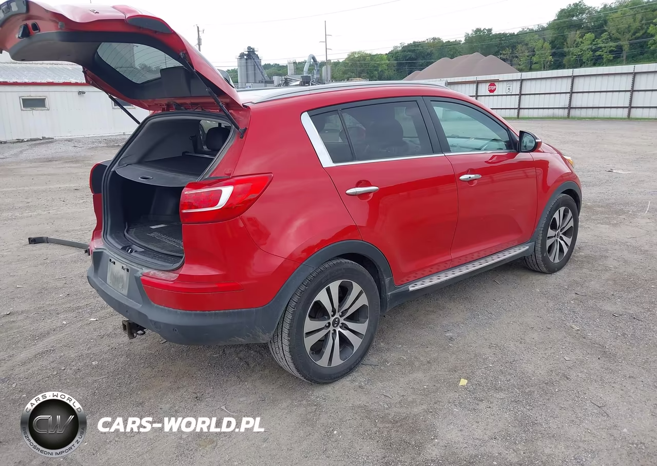 2013 Kia Sportage Ex VIN:KNDPC3A20D7420331 - 4
