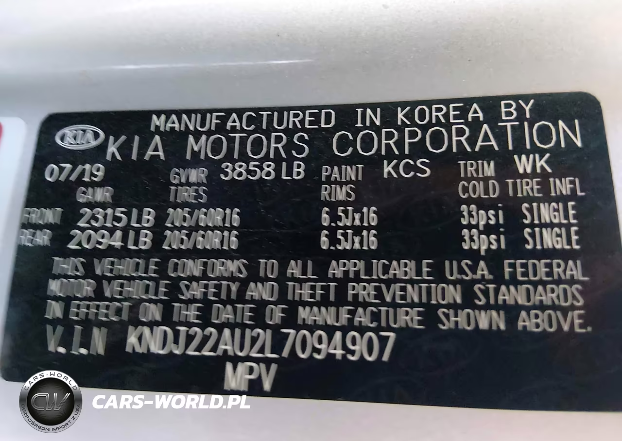 2020 Kia Soul Lx VIN:KNDJ22AU2L7094907 - 9
