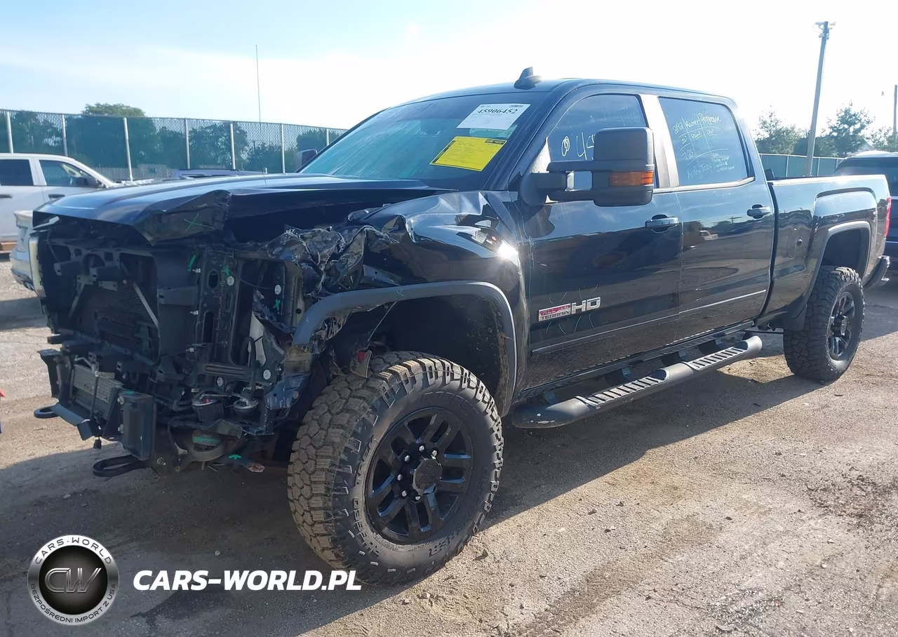 2018 GMC Sierra 2500Hd Slt VIN:1GT12TEG0JF154163 - 2
