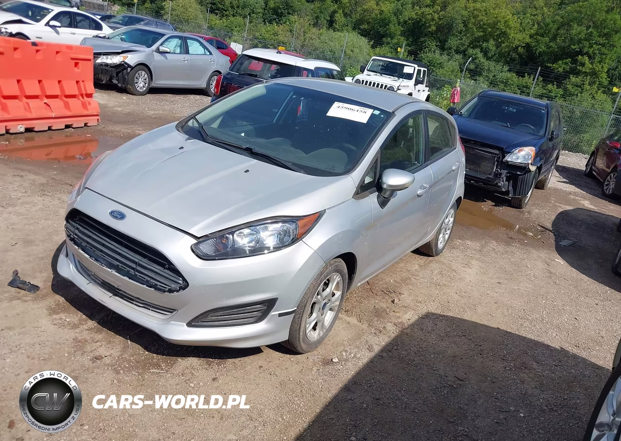 2014 Ford Fiesta Se VIN:3FADP4EJ8EM102680 - 2