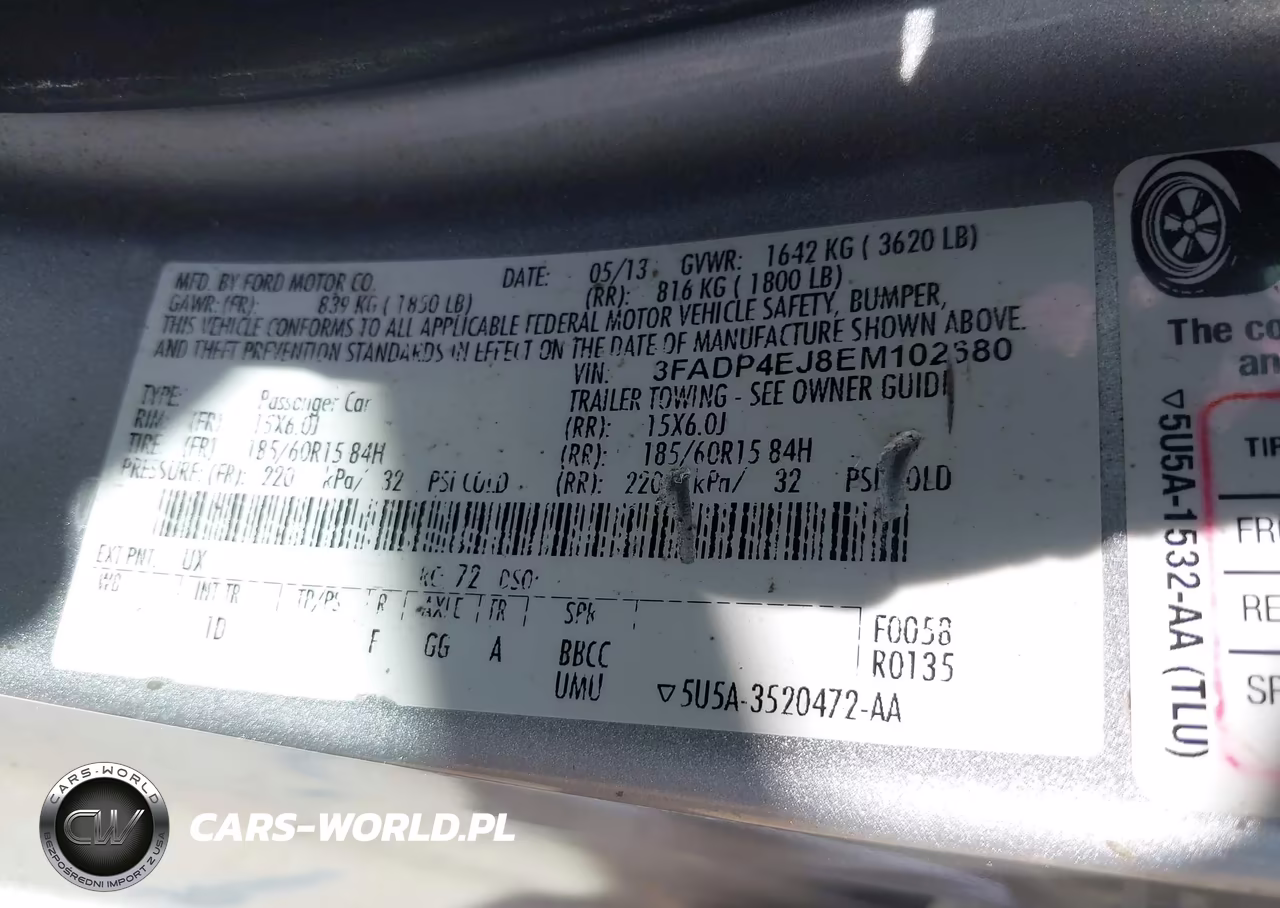 2014 Ford Fiesta Se VIN:3FADP4EJ8EM102680 - 9