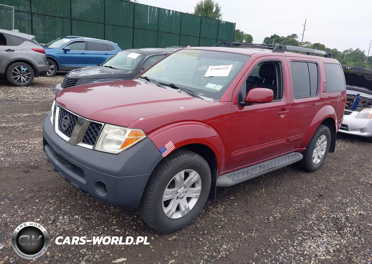 2006 Nissan Pathfinder Le VIN:5N1AR18WX6C624500 - 2