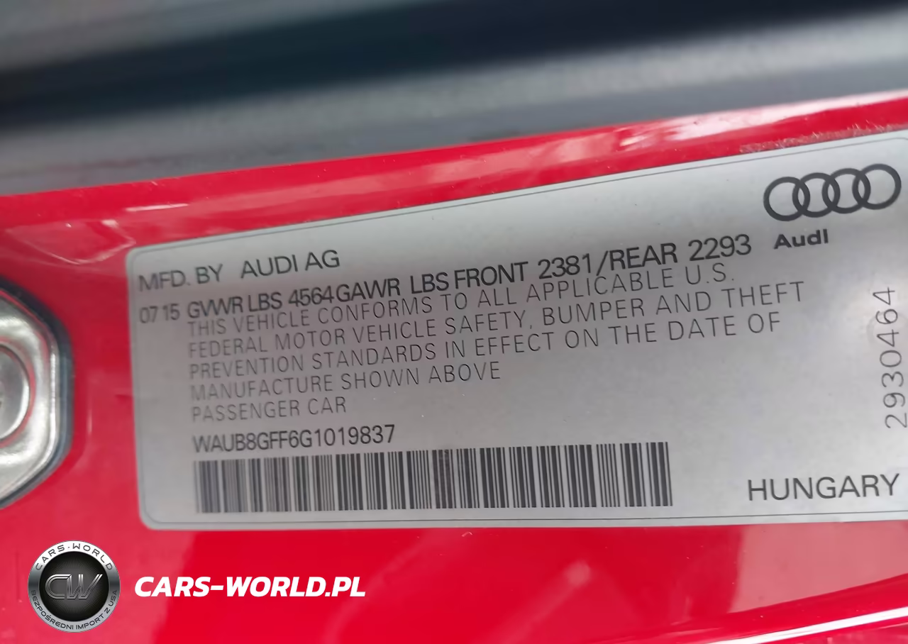 2016 Audi A3 2.0T Premium VIN:WAUB8GFF6G1019837 - 9