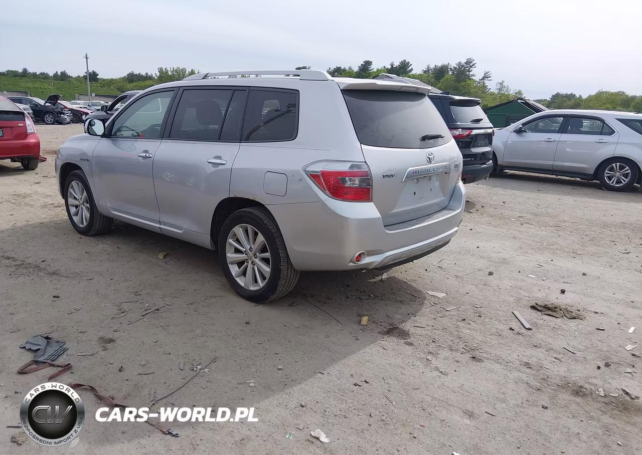 2009 Toyota Highlander Hybrid VIN:JTEEW41A092028543 - 3